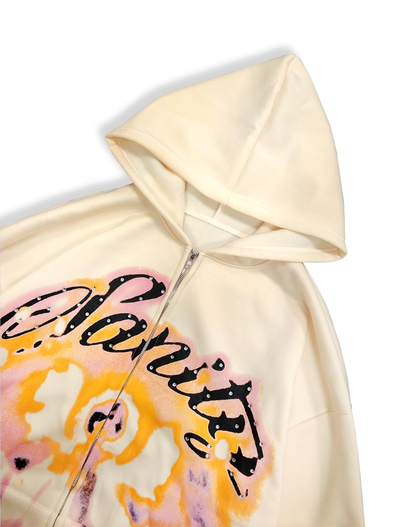 미국 복고풍 가을, 겨울 하이 스트리트 디자인 후드 가 - Embroidery Zip Up Hoodie 리뷰 및 가격