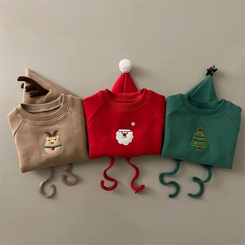 모자와 함께하는 아기 크리스마스 롬퍼 0-24개월 신생 - Embroidery Xmas Tree 리뷰 및 가격