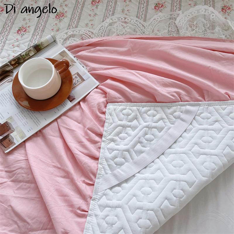 코튼 레이스 자수 두꺼운 퀼팅 침대 스커트, 침대보 베 - Embroidery Quilt Cover 리뷰 및 가격