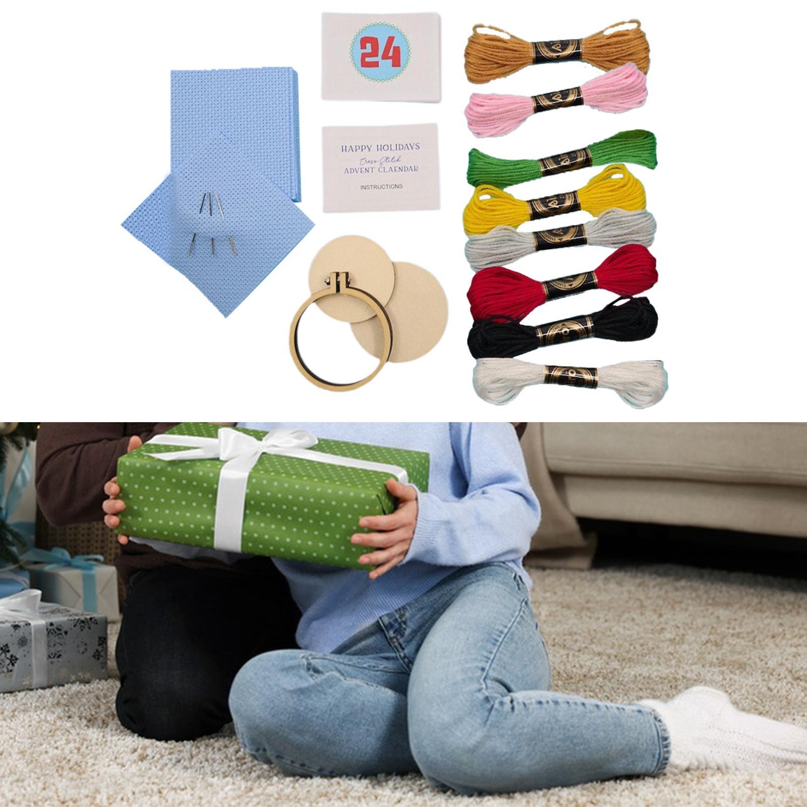 크리스마스 자수 키트, 크리스마스 어드벤트 캘린더, 크 - Embroidery Xmas Kits 리뷰 및 가격