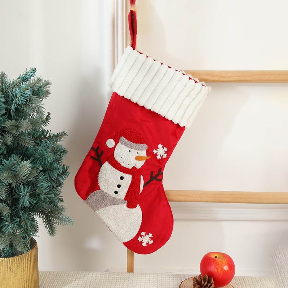 걸이식 자수 크리스마스 스타킹 재사용 가능한 개인 맞춤 - Embroidery Xmas Stocking 리뷰 및 가격