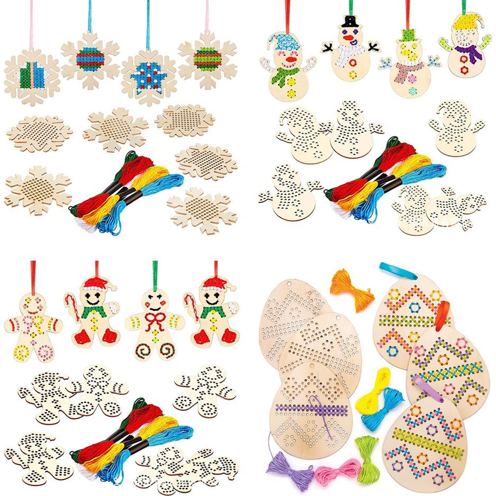 크로스 스티치 펜던트 장식품 부활절 달걀 자수 아트 펜 - Embroidery Xmas Kits 리뷰 및 가격