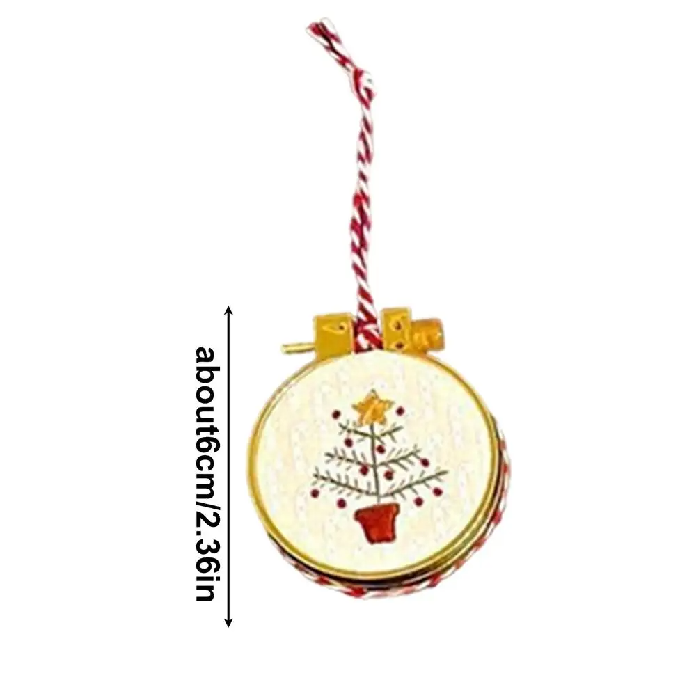2025년 크리스마스 뉴스 수제 자수 스탬프 펜던트 키 - Embroidery Xmas Kits 리뷰 및 가격