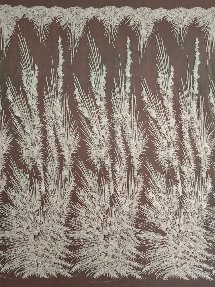 1야드 네일 비즈 스팽글 꽃 자수 원단, 부드러운 메쉬 - Embroidery Tulle 리뷰 및 가격