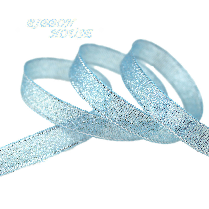 (25 야드/로트) 하늘색 폴리에스테르 리본 크리스마스 - Embroidery Xmas 리뷰 및 가격