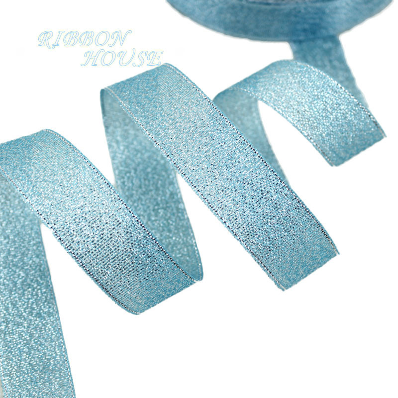 (25 야드/로트) 하늘색 폴리에스테르 리본 크리스마스 - Embroidery Xmas 리뷰 및 가격
