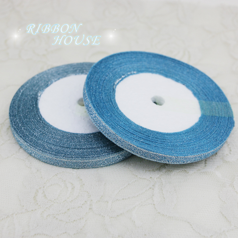 (25 야드/로트) 하늘색 폴리에스테르 리본 크리스마스 - Embroidery Xmas 리뷰 및 가격